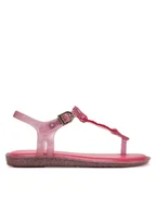Buty dla dziewczynek - Melissa Sandały Solar 35921 Różowy - miniaturka - grafika 1