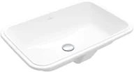 Umywalki - Villeroy & Boch Architectura  Umywalka podblatowa 56x36 cm z przelewem weiss alpin 5A776001 - miniaturka - grafika 1