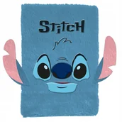 Notesy i bloczki - PAMIĘTNIK PLUSZOWY STICH Paso Lilo i Stitch Disney niebieski - miniaturka - grafika 1
