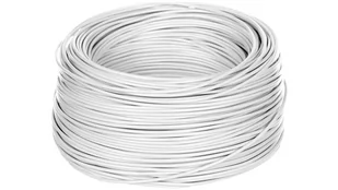 Przewód instalacyjny H05V-K (LgY) 0,75 biały /100m/ - Kable - miniaturka - grafika 1