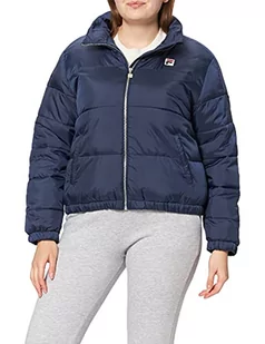 Fila Women Chaylse Thin Puff Jacket Fine Pikowana kurtka damska, black iris, XS - Kurtki damskie - miniaturka - grafika 1