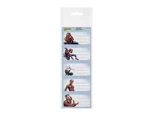 BENIAMIN Naklejki na zeszyty Spiderman - Beniamin - Szkolne artykuły papiernicze - miniaturka - grafika 1