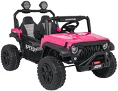 Samochody i pojazdy dla dzieci - Pojazd Terenowy PASSION 4x4 Różowy EDUKAMP - miniaturka - grafika 1