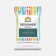 Farby wewnętrzne - Farba lateksowa Beckers Designer Colour TESTER Victorian Green 0,05 l - miniaturka - grafika 1