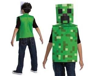 Strój Creeper Essential- Minecraft (licencja), rozm.S (4-6 lat) - Stroje karnawałowe - miniaturka - grafika 1