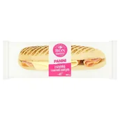 Szybkie dania obiadowe - Carrefour Bon Appétit! Panini z szynką i serem żółtym 180 g - miniaturka - grafika 1