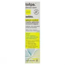 Tołpa Dermo Face Sebio Sebum-Control Maska głęboko oczyszczająca 40ml - Maseczki do twarzy - miniaturka - grafika 2
