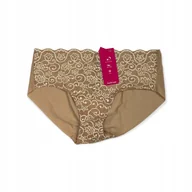 Majtki damskie - Bezszwowe koronkowe majtki figi damskie COMMANDO M - miniaturka - grafika 1