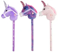 Maskotki i pluszaki - Pluszak Kon Na Kiju z Glosem 80cm Jedn Mix3 Mc50 - miniaturka - grafika 1