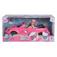 Lalki dla dziewczynek - Simba Toys Kabriolet VW Steffi Hello Kitty - miniaturka - grafika 1