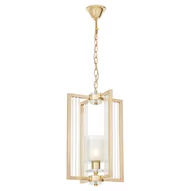 Lampy sufitowe - Manhattan lampa wisząca loft złota LDP 8012-1 (GD) Lumina Deco - miniaturka - grafika 1