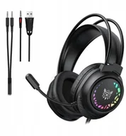 Słuchawki - Onikuma Słuchawki gamingowe X92 czarne - miniaturka - grafika 1