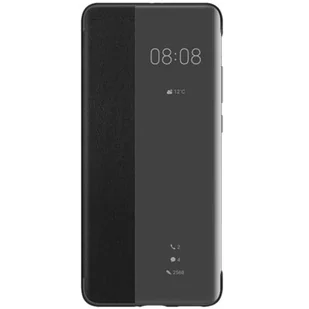 Etui Smart View Flip do Huawei P40 Pro czarne - Etui i futerały do telefonów - miniaturka - grafika 1