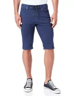 Spodenki damskie - Replay Djovic męskie szorty jeansowe, 085 niebieski, 34W - miniaturka - grafika 1