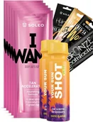 Balsamy i kremy do opalania - Soleo I Want 5x15ml Przyspieszacz Opalania + Gratisy - miniaturka - grafika 1