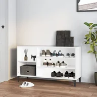 Szafki na buty - Lumarko Szafka na buty, wysoki połysk, biała, 102x36x60 cm - miniaturka - grafika 1