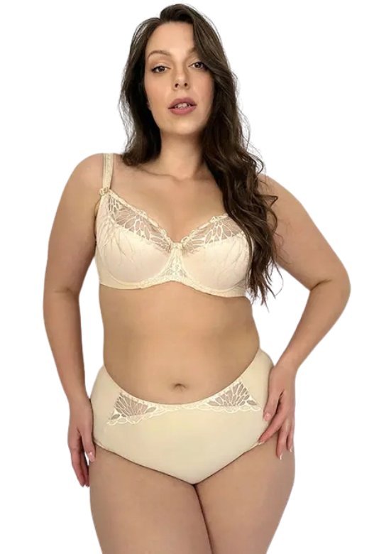 Biustonosz Sara K24 Półusztywniany Beżowy Dalia 80C