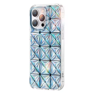 Kingxbar Miya Series etui iPhone 14 Pro pokrowiec obudowa na tył plecki laser color - Etui i futerały do telefonów - miniaturka - grafika 1