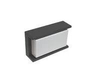 Lampy ogrodowe - Kinkiet zewnętrzny ARAGO 1xE27/60W/230V antracyt - miniaturka - grafika 1