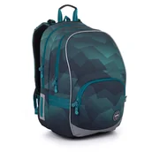 Plecaki szkolne i tornistry - Plecak szkolny w zielone zygzaki Topgal KIMI 25020 - miniaturka - grafika 1