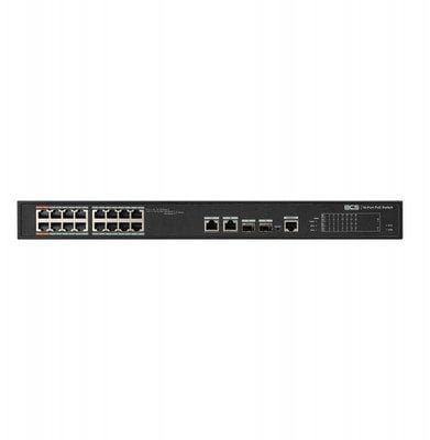 BCS-L-SP1602G-2SFP-M2 BCS Switch zarządzalny 16x PoE, 2x RJ45, 2x SFP Gigabit BCS-L-SP1602G-2SFP-M(2)