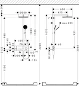 Zestawy prysznicowe - Hansgrohe Raindance Alive S Zestaw prysznicowy termostatyczny natynkowy z deszczownicą 1jet EcoSmart chrom 24583000 - miniaturka - grafika 1