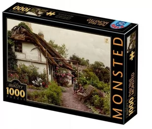 D-Toys Puzzle 1000 Peder Mork Monsted, Dzieci w ogrodzie - - Puzzle - miniaturka - grafika 1
