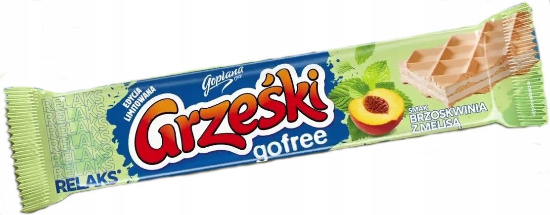 Grześki Gofree Brzoskwinia Melisa 31g