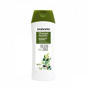 Szampony do włosów - Szampon przeciwłupieżowy Babaria Nourishing Shampoo Olive Oil 400 ml (8410412220255) - miniaturka - grafika 1