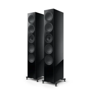 KEF R11 Meta kolumna podłogowa (sztuka) Black Gloss - Głośniki i kolumny - miniaturka - grafika 1