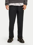 Spodnie męskie - Jack&Jones Chinosy Kane Edwin 12268303 Czarny Relaxed Fit - miniaturka - grafika 1