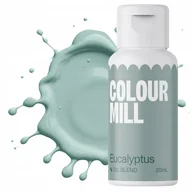 Dodatki do ciast w proszku - Barwnik olejowy do mas tłustych kremu czekolady zielony colour mill 20ml - miniaturka - grafika 1