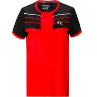 Koszulki sportowe damskie - Koszulka damska FZ Forza  Cheer W SS Tee Red L - miniaturka - grafika 1