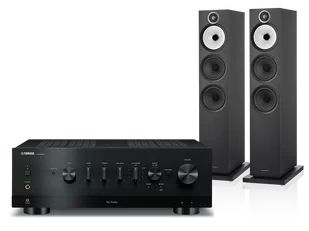Yamaha R-N1000A (czarny) + 603 S3 (czarny) - Zestawy stereo - miniaturka - grafika 1