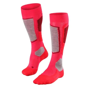 Falke SK2 Wool, skarpety narciarskie, damskie, różowe - Skarpety termoaktywne - miniaturka - grafika 1