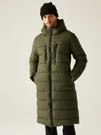 Kurtki męskie - Regatta Płaszcz pikowany "Mottere" w kolorze oliwkowym - miniaturka - grafika 1