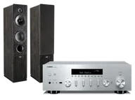 Zestawy stereo - Yamaha R-N600A (srebrny) + Tesi 561 (czarny) - miniaturka - grafika 1
