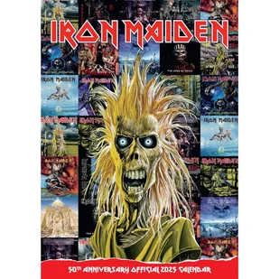 kalendarz IRON MAIDEN 2025 - Kalendarze - miniaturka - grafika 1
