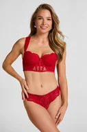 Majtki damskie - Hunkemöller Brazyliany Withney Czerwony - miniaturka - grafika 1