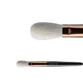 Pędzle do makijażu - Hakuro Pędzel do rozświetlacza - J450 (Czarna rączka) - miniaturka - grafika 1