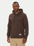 Bluzy męskie - Element Bluza ELYSF00262 Brązowy Regular Fit - miniaturka - grafika 1