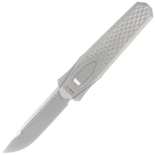 Nóż grawitacyjny Remette Swordfish Titanium / Carbon Fiber, Pearlescent M390 (ZL101B1) - Noże - miniaturka - grafika 1