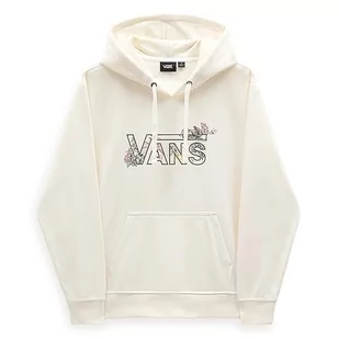 Vans Damska bluza z kapturem The Garden Hoodie, antyczna biel, XL, Antyczna biel, XL - Bluzy damskie - miniaturka - grafika 1