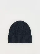 Czapki dla dzieci - Reserved - Melanżowa czapka beanie - granatowy - miniaturka - grafika 1