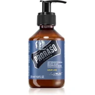 Kosmetyki i akcesoria do pielęgnacji brody - Proraso Proraso Beard Wash Azur Lime szampon do brody 200ml 9556 - miniaturka - grafika 1