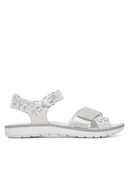 Buty dla dziewczynek - Primigi Sandały 1385311 D Srebrny - miniaturka - grafika 1