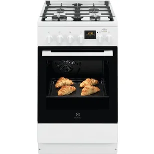 Kuchenka gazowo-elektryczna Electrolux LKK560206W - Kuchenki gazowo-elektryczne - miniaturka - grafika 1