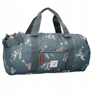 Torby sportowe - Torba sportowa Stories Giraffe blue KIDZROOM - miniaturka - grafika 1