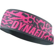 Czapki i chusty sportowe damskie - DYNAFIT Opaska na głowę Graphic Headband cheeky pink - miniaturka - grafika 1