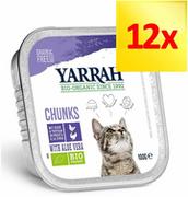 Mokra karma dla kotów - Korzystny zestaw Yarrah Bio kawałeczki w sosie, 12 x 100 g - Ryba z biospiruliną - miniaturka - grafika 1